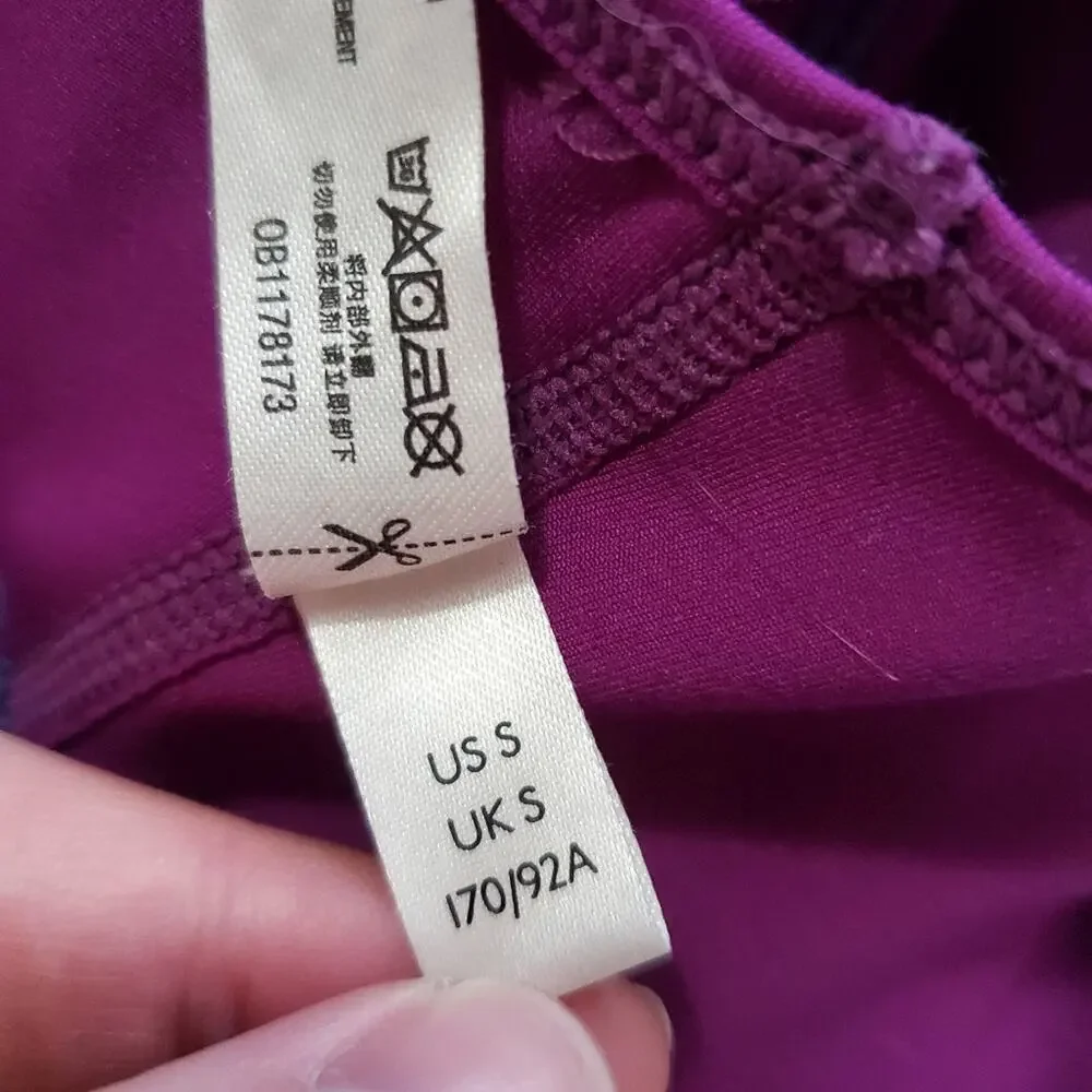 Free People Movement Plum Move Me Racerback Sports Bra